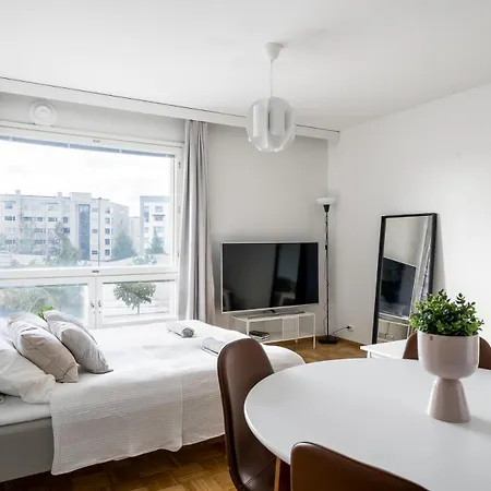 Sea View Studio, Tram Nearby, Netflix, Kamppi 公寓 赫尔辛基